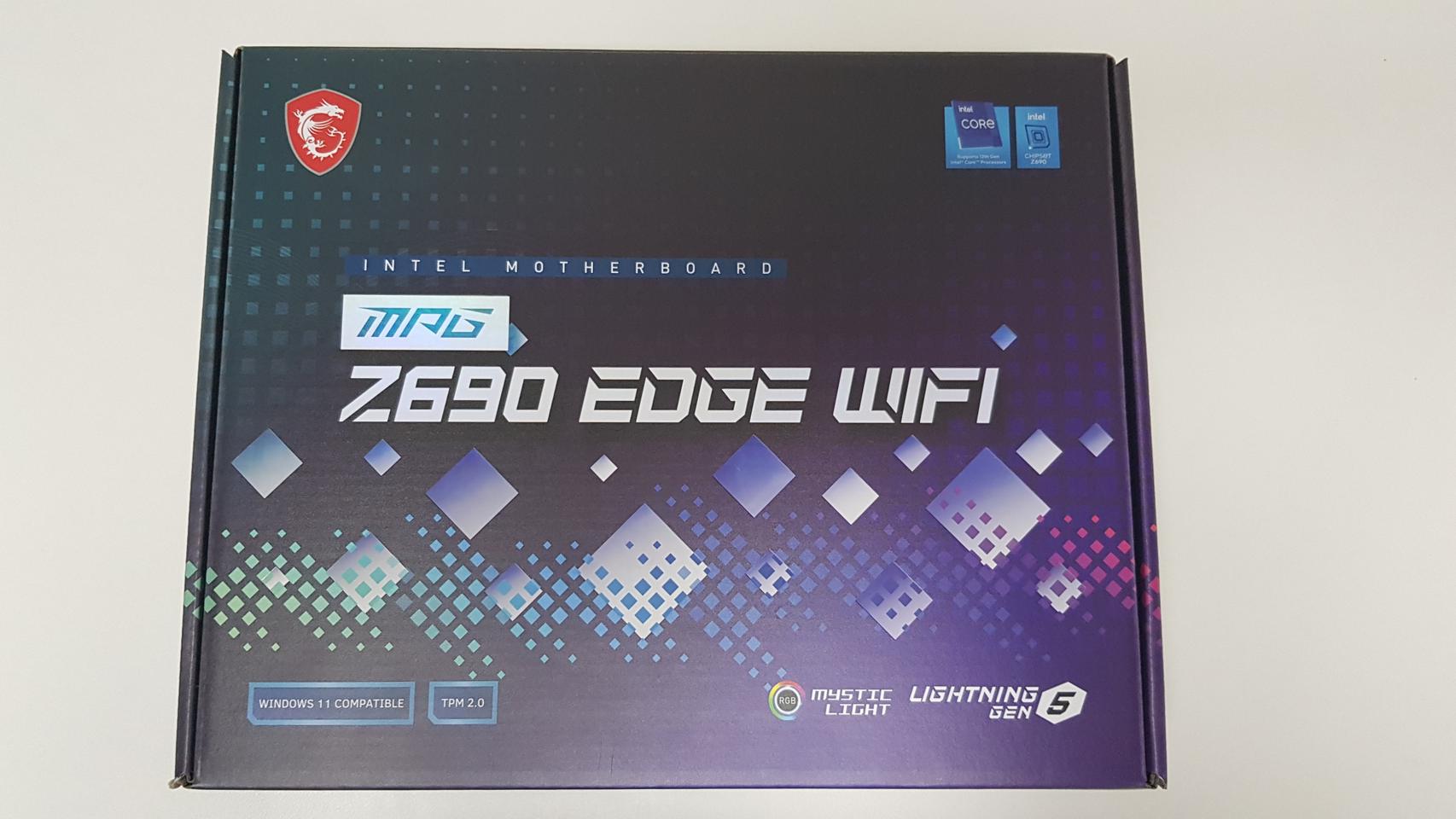 MSI MPG Z690 EDGE WIFI 풀박스(실사용 3일) 팝니다~