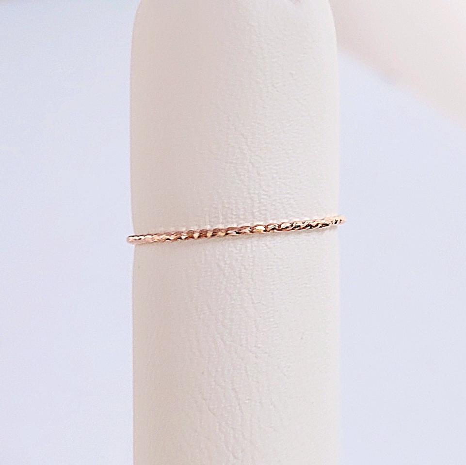 14케이 실 반지 레이어드 데일리 검지 엄지 애끼 새끼손가락 가벼운 링