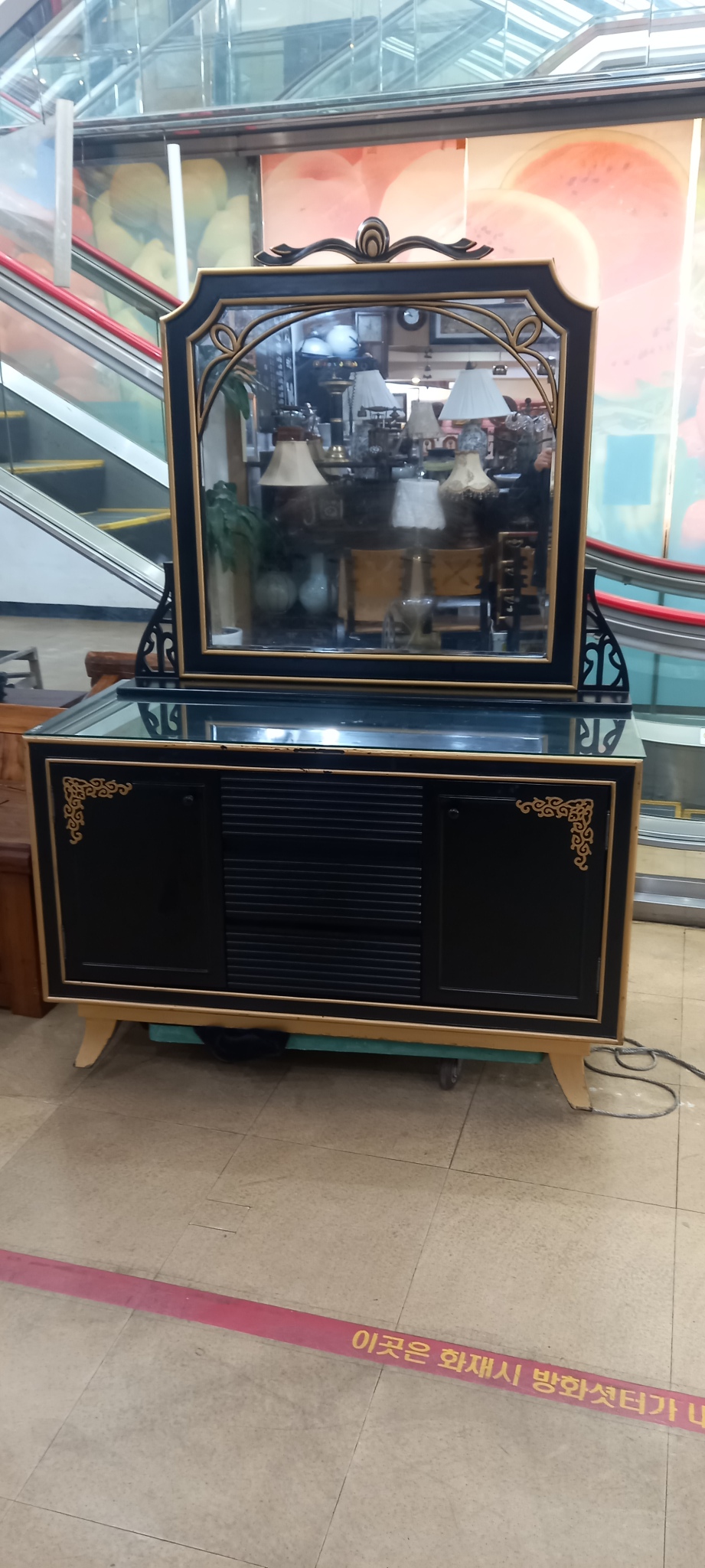 모던 3단서랍 수납화장대