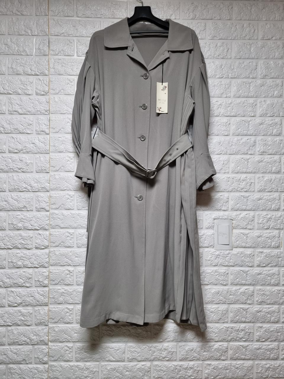 더스타일 롱 트렌치코트