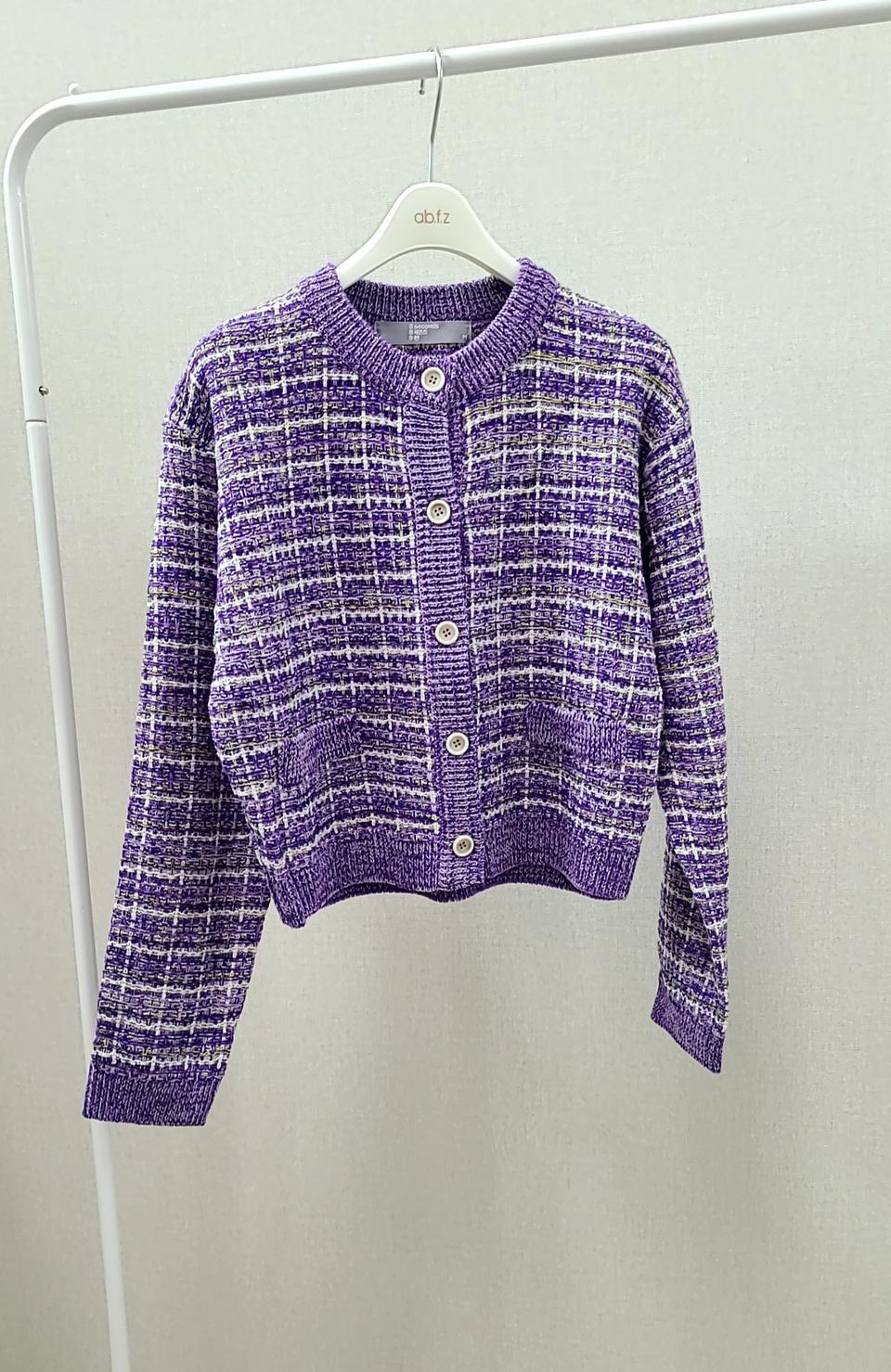 크롭 가디건M(55-66), 미사용