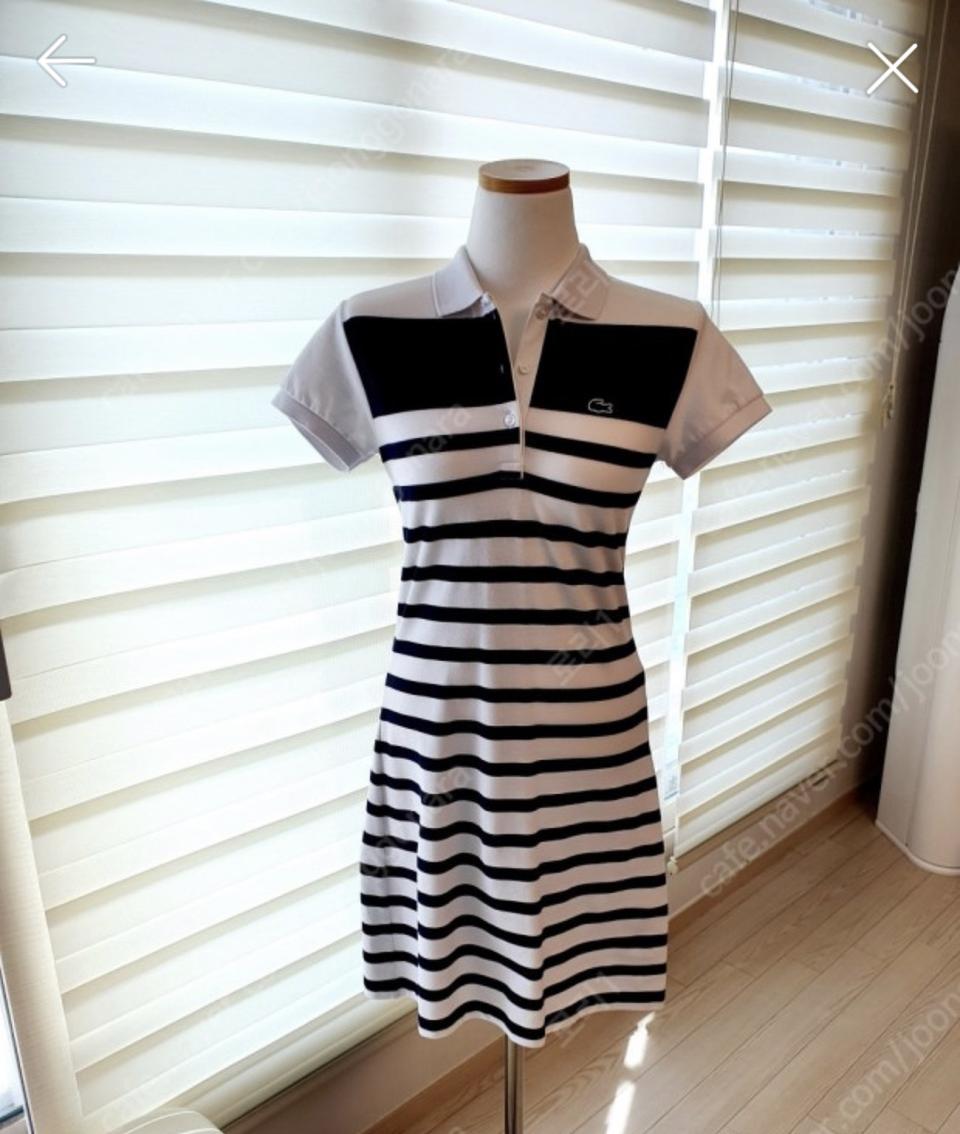 정품 라코스테 원피스