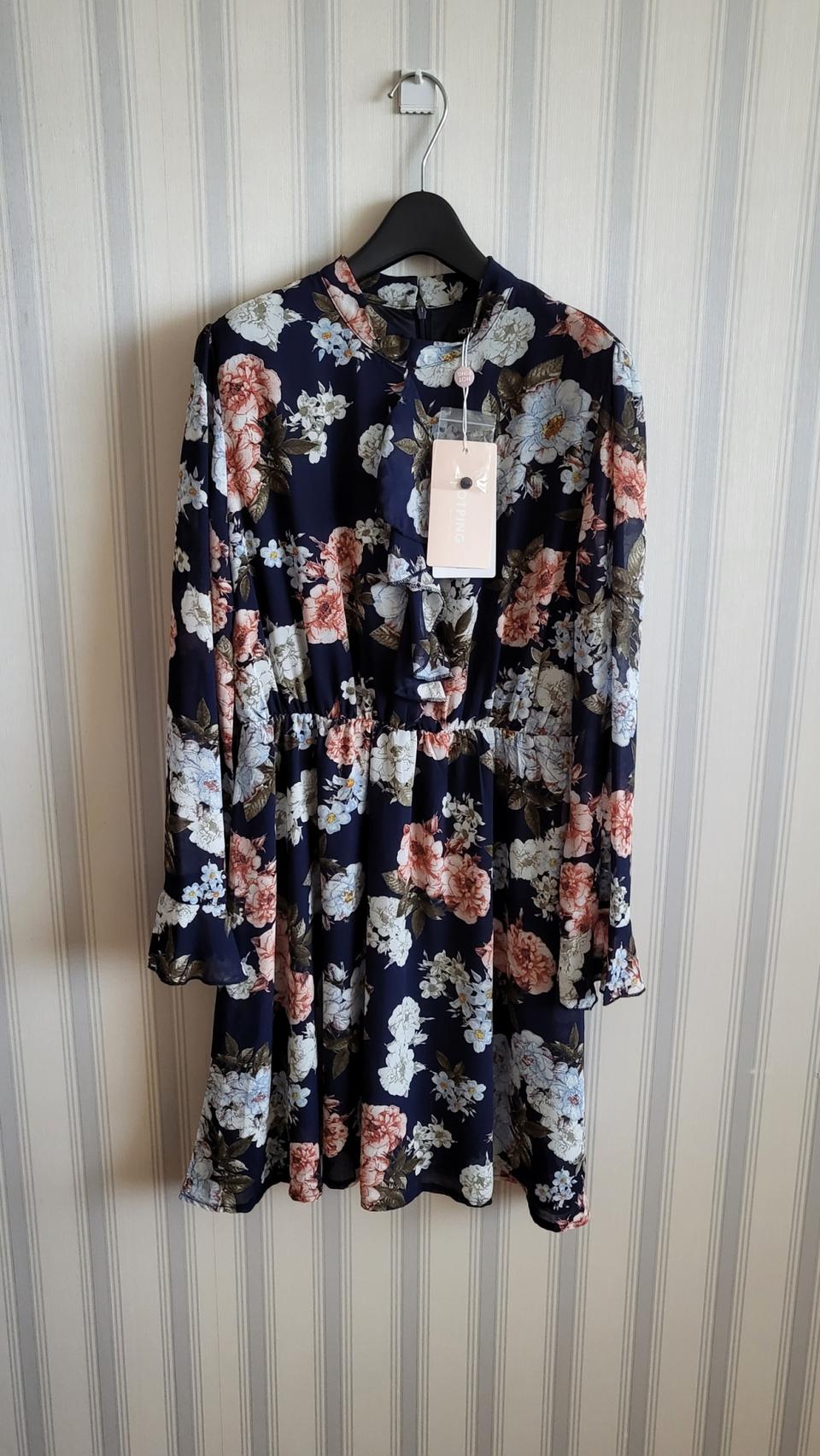 (새상품) 핫핑 플로럴 쉬폰 원피스