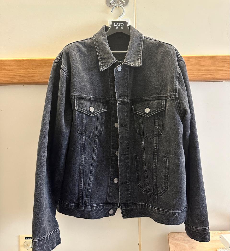 브랜디드 흑청자켓 XL