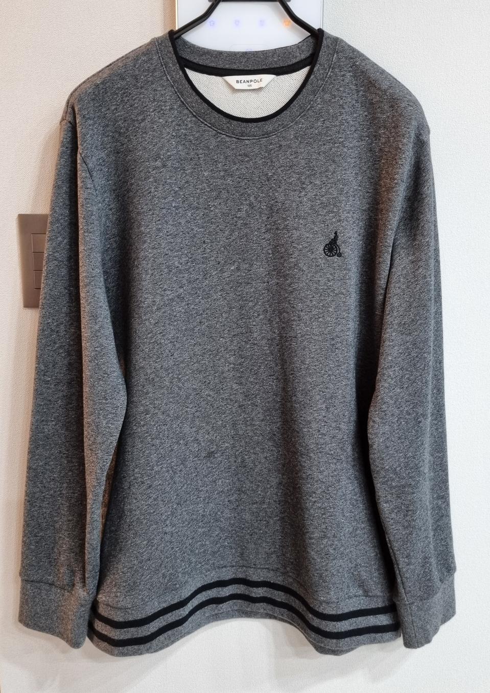 남/ 빈폴 자수로고 맨투맨/ 105