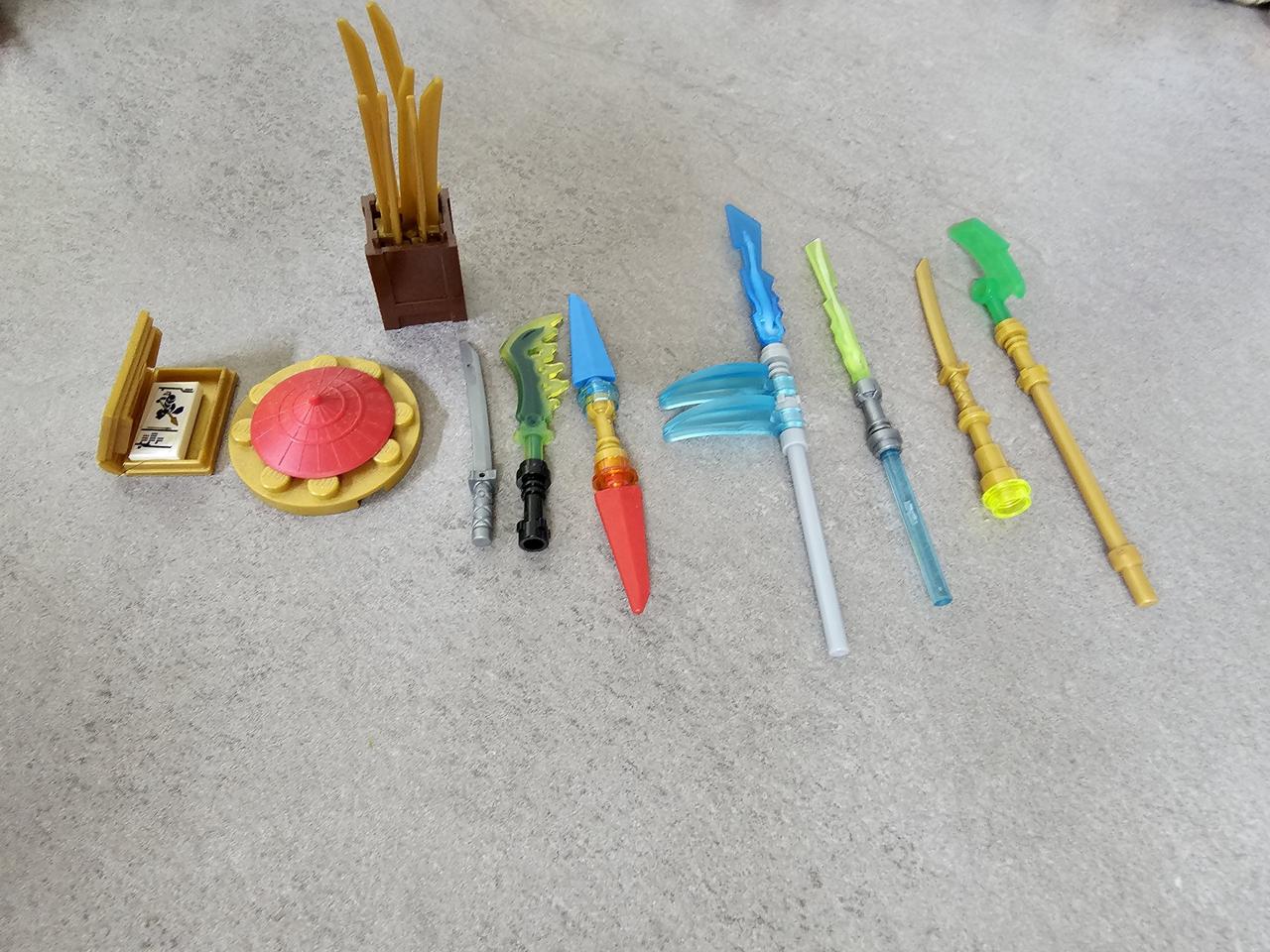 닌자고 정품 무기와 무기통