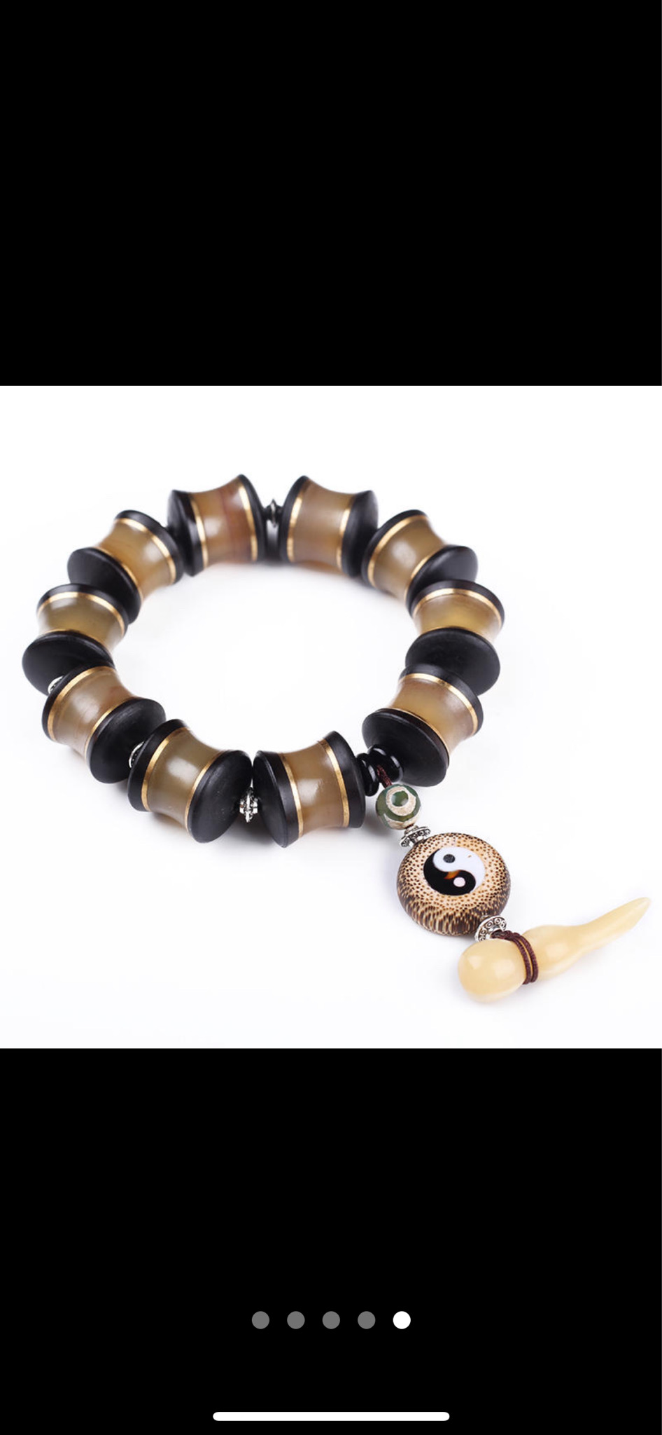 불주 염주 팔찌 태극