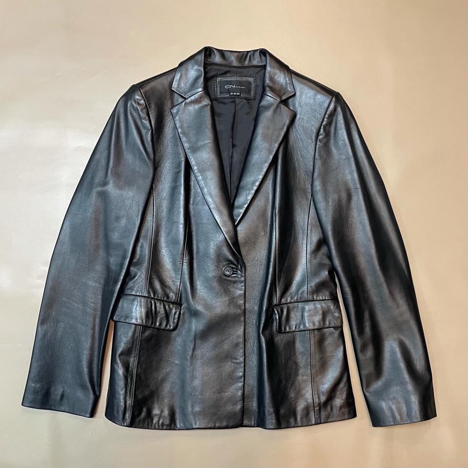 씨엔까뜨리네뜨) 스탠다드 램스킨 싱글 블레이저(66)