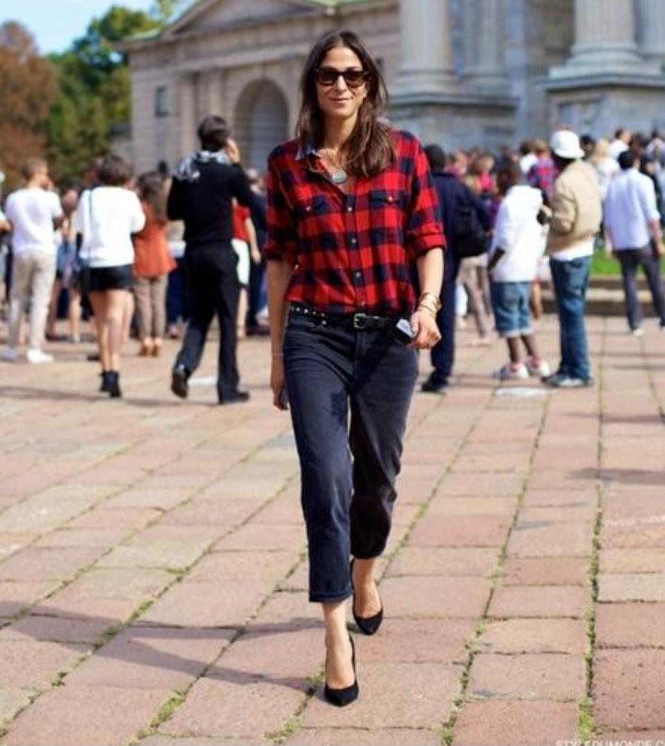 (free)레드 체크 남방