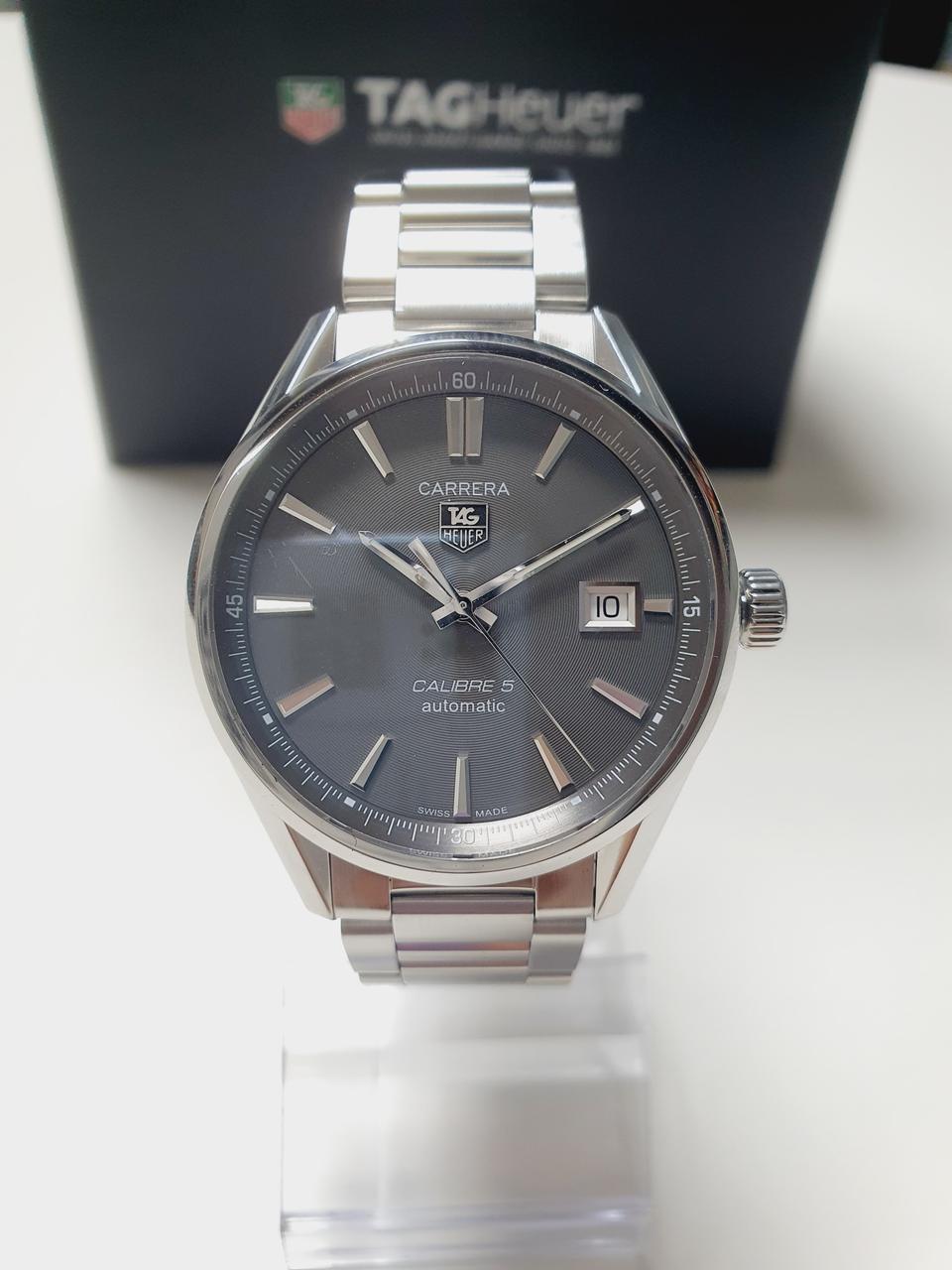 태그호이어 까레라 오토매틱 남성 메탈시계(상태양호)