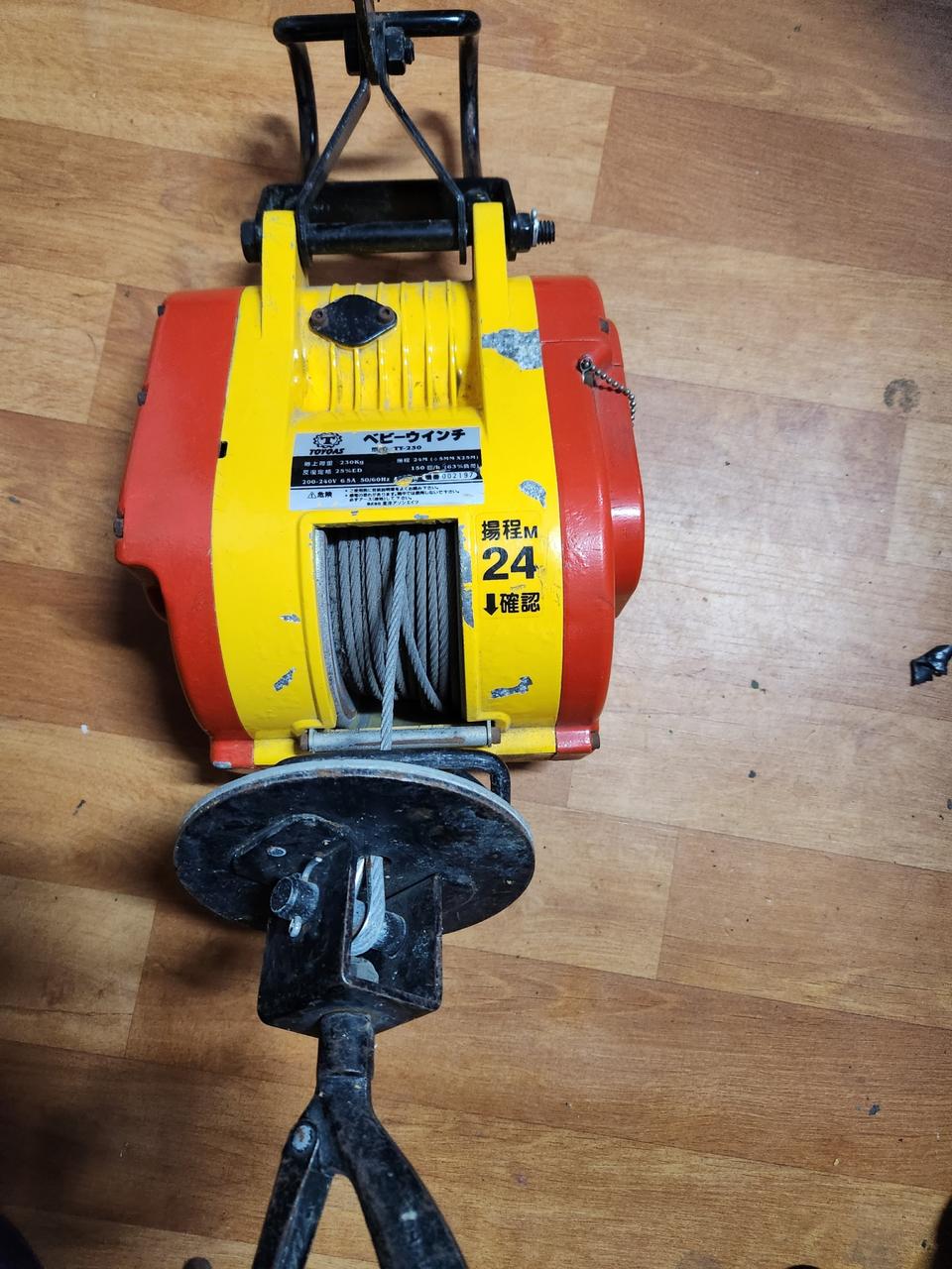 토요야스 전동원치  (230kg사용)