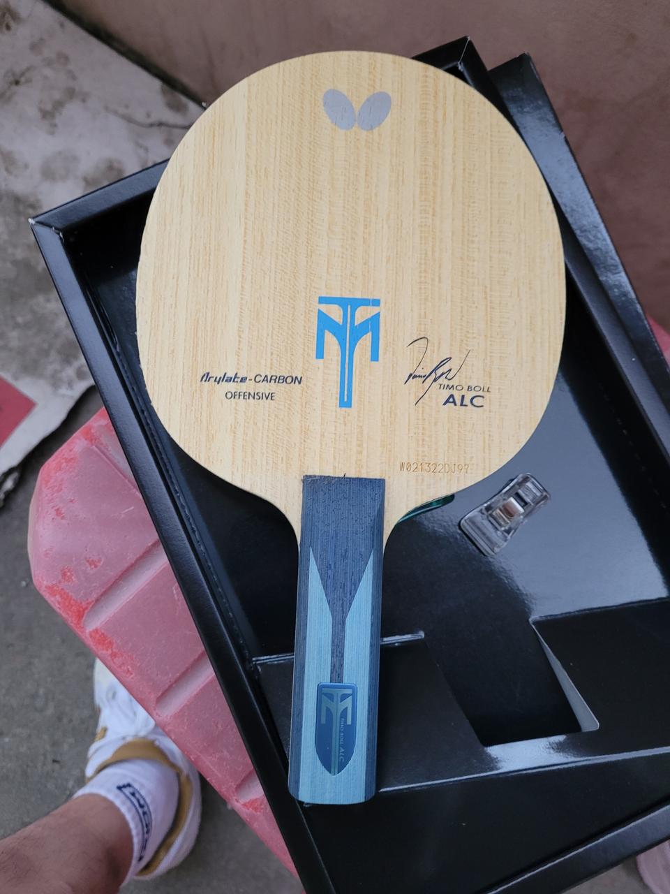 티모볼alc탁구라켓