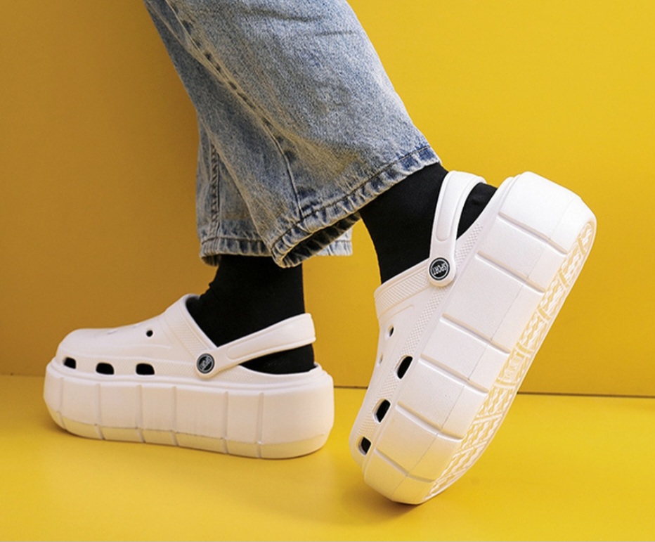 7cm통굽 크록슈즈