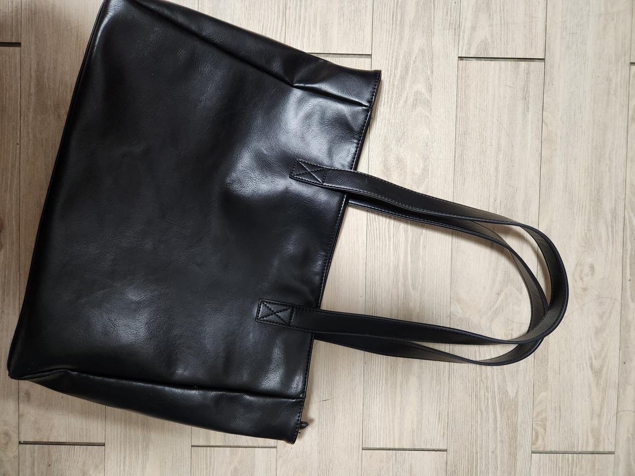 가죽 숄더백
