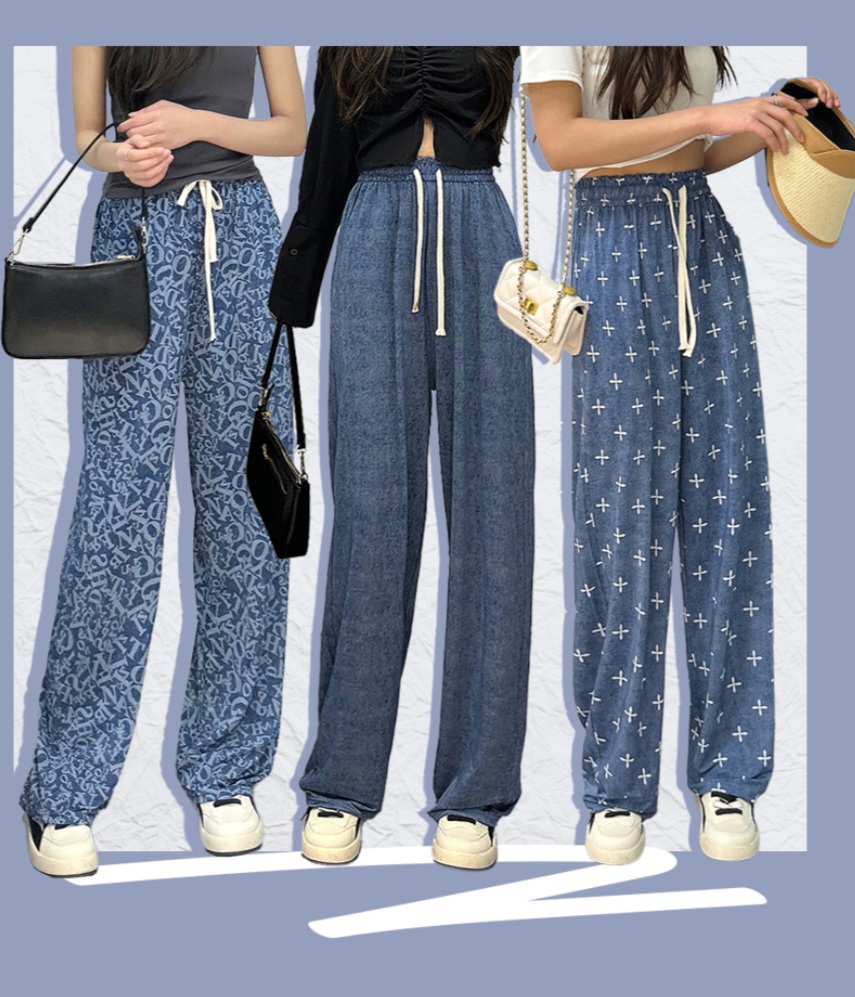 여성 데님 냉장고 바지 1+1