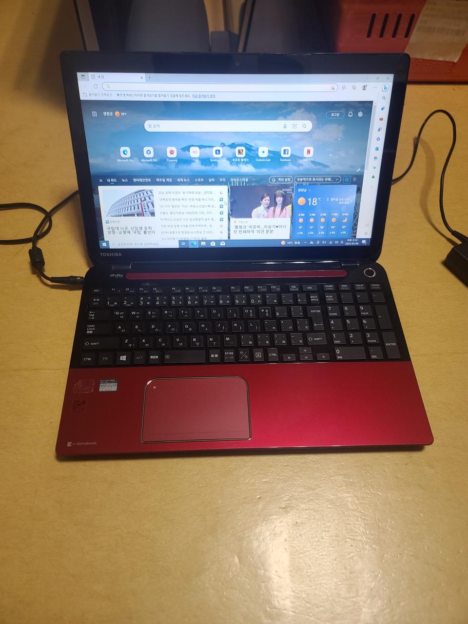 도시바 다이나북 T653 노트북 i5-3210m 터치스크린 램8 SSD