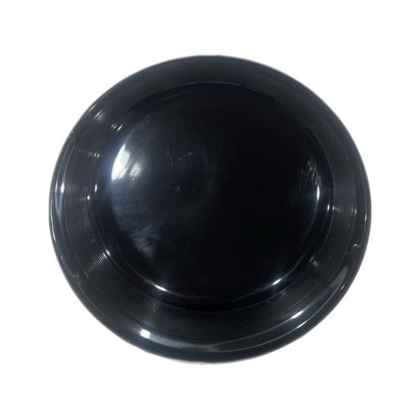 새 검정색 강아지 플라스틱 원반 프리스비 터그놀이 부메랑 비행접시 