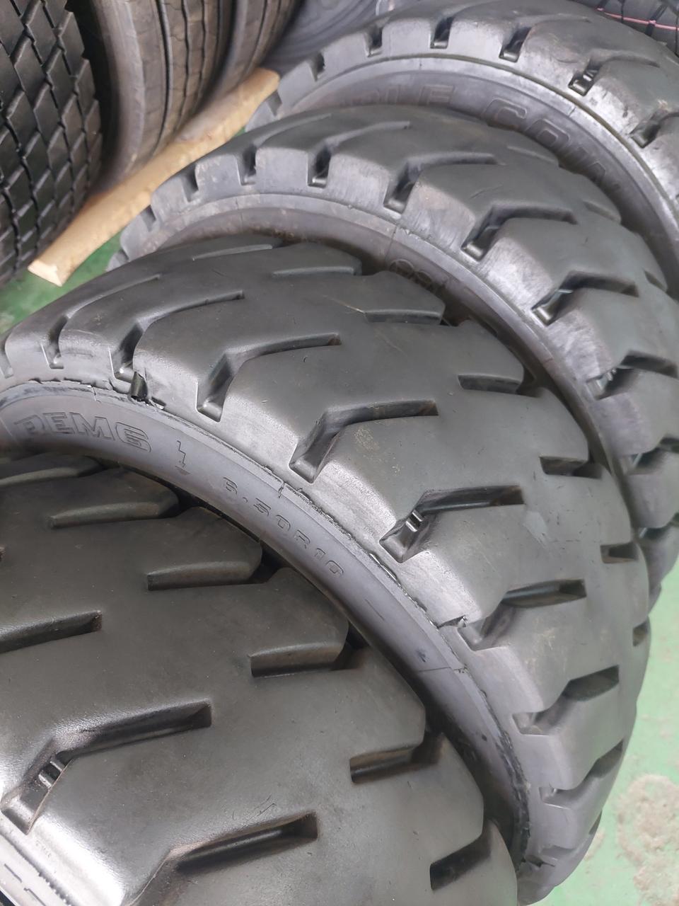 지게차 중고 타이어 더블코인 650-10 팝니다
