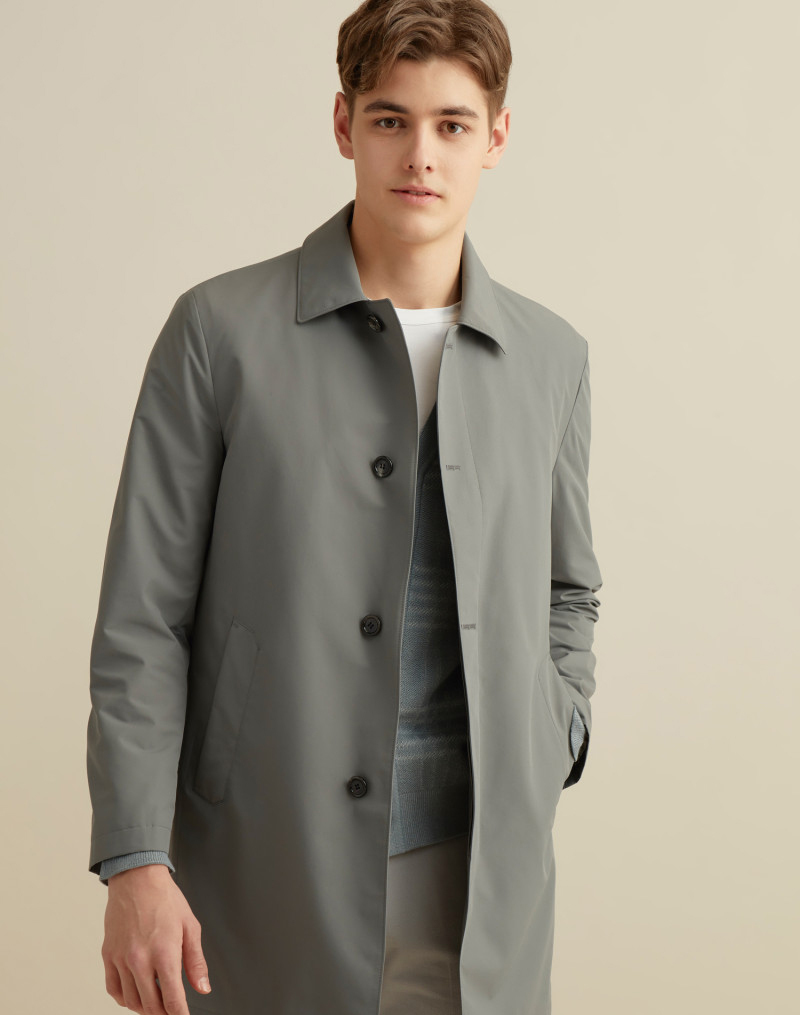 꼬르넬리아니 블랙라벨 도브그레이 발바칸 방수 코트  21시즌