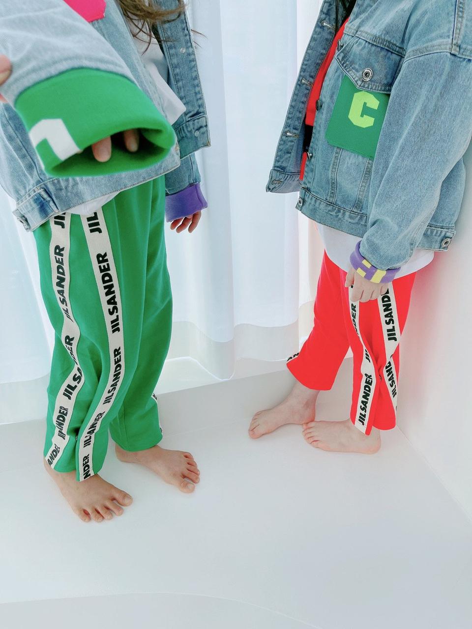 질샌더 키즈팬츠 3벌에