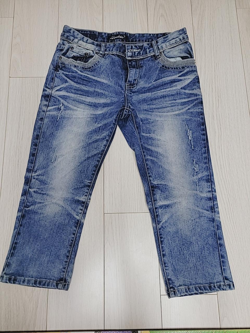 여성 7부 반바지 데님29