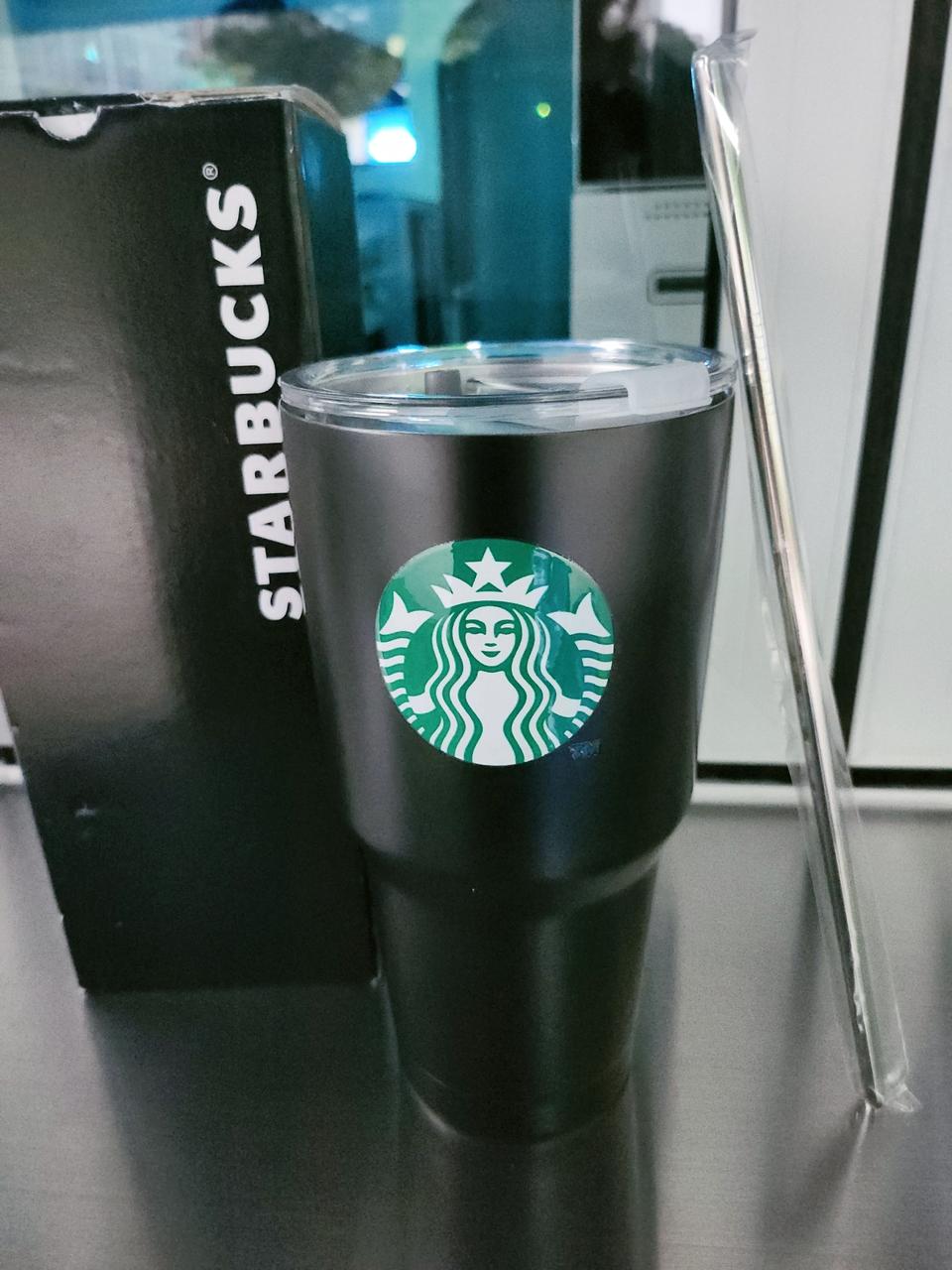 (새상품)스타벅스  텀블러 빨대세트 미개봉