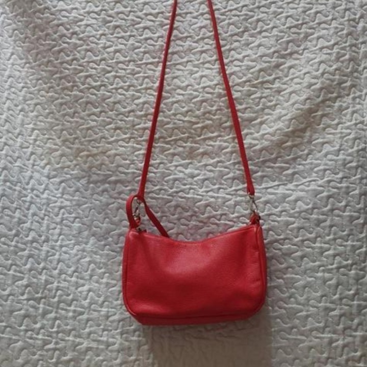 안드레아 천연소가죽 크로스백