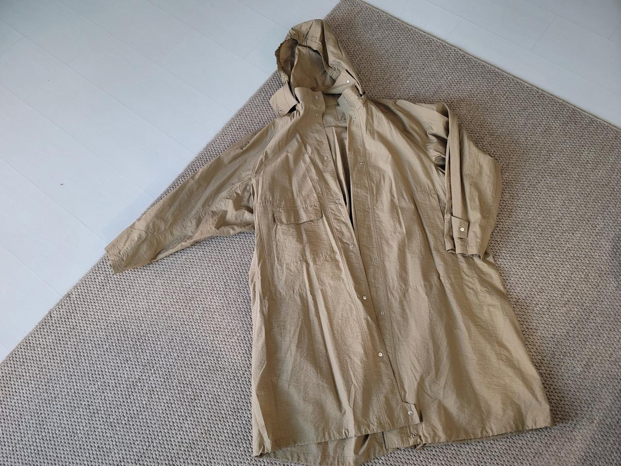 한섬 타임 루즈핏 바람막이 자켓