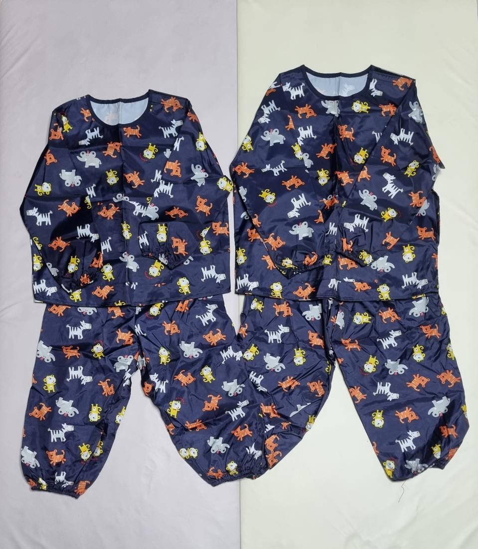 플리에 유아 미술가운 ( M, L  사이즈 두벌 일괄 )