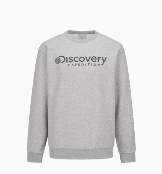 [95] 디스커버리 (정품)빅로고 맨투맨 세미오버핏(새상품)