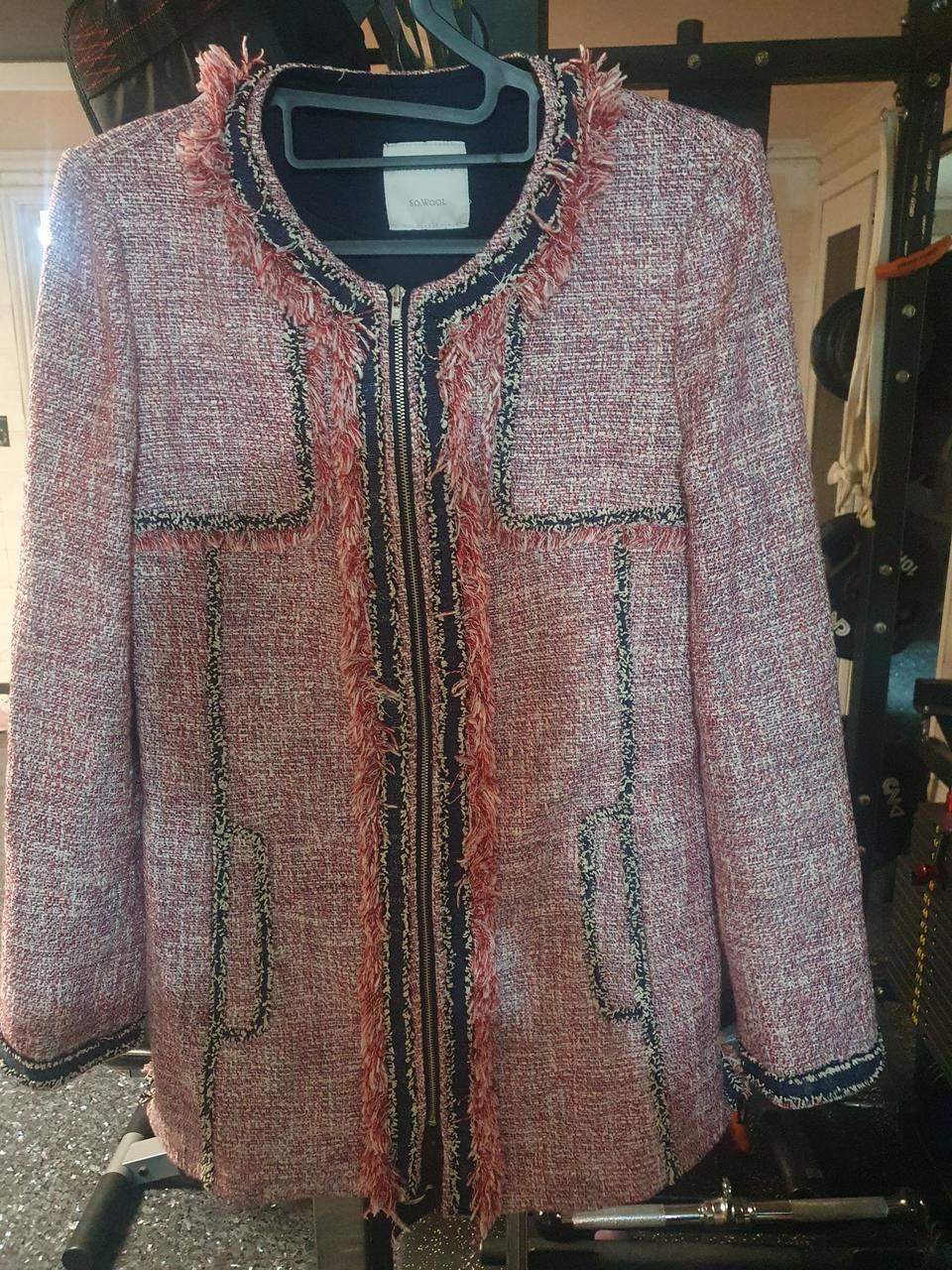 김서룡 트위드자켓