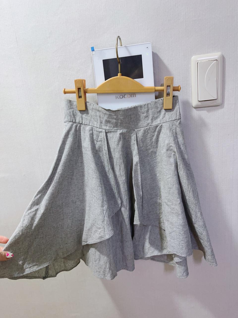 린넨 스커트