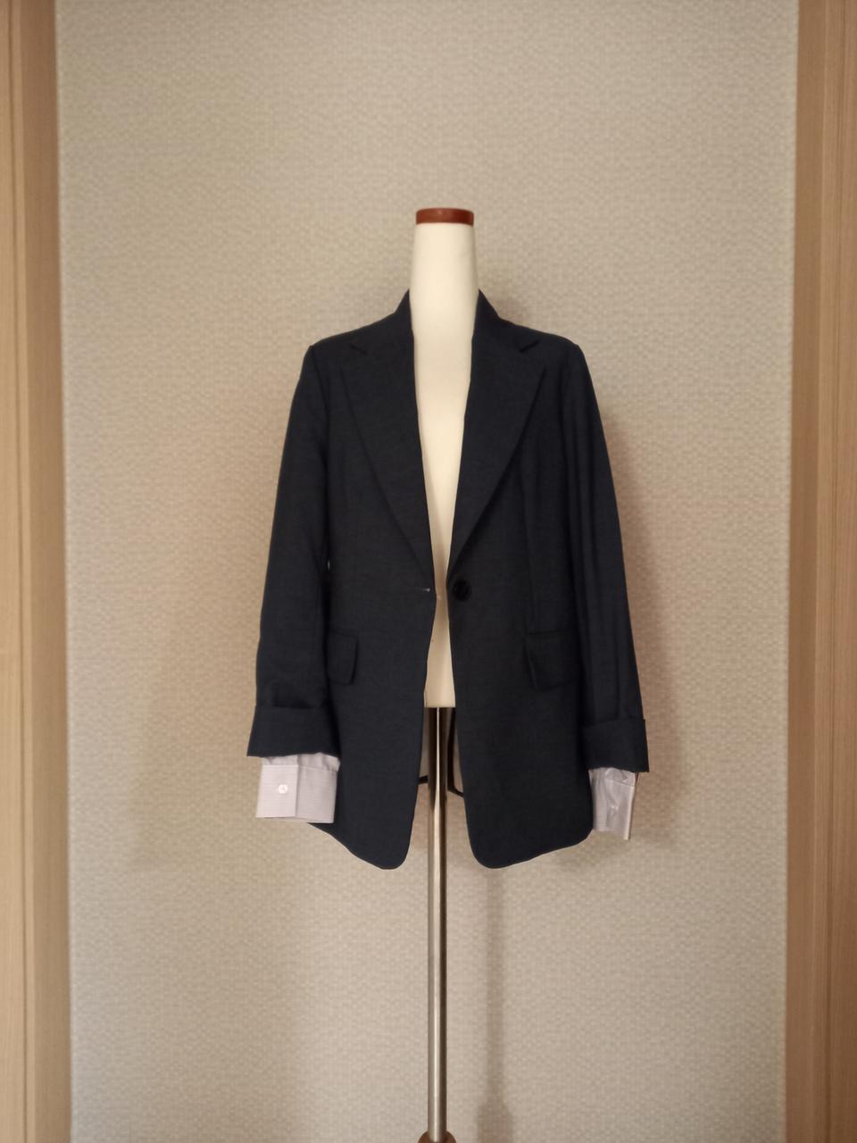 셔츠레이어드자켓 (새상품 )