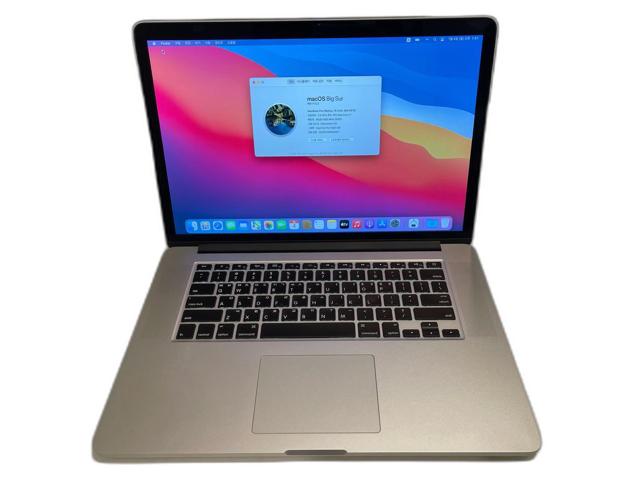 (급매/수량다수)2015년 15인치 맥북프로 판매합니다