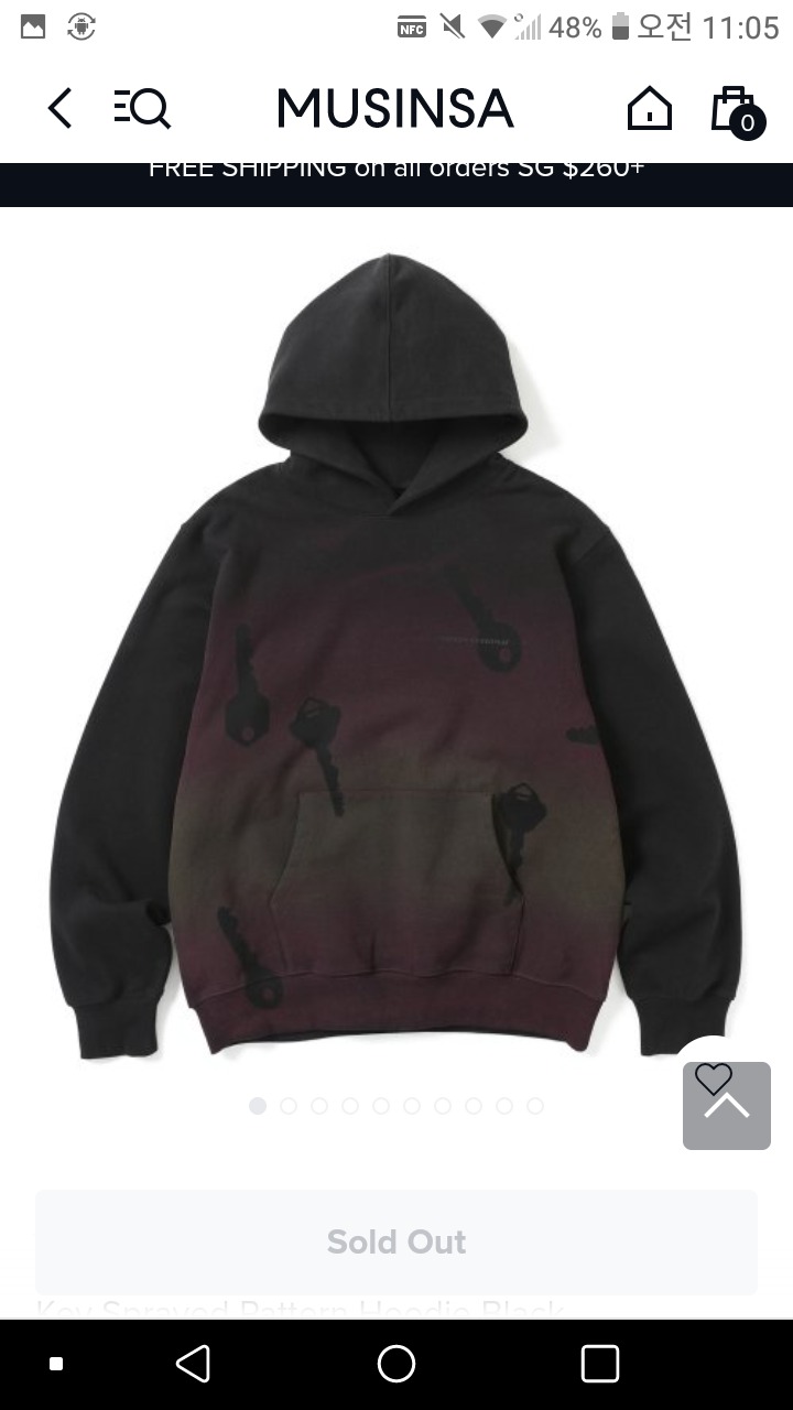 디스이즈네버댓 후드티