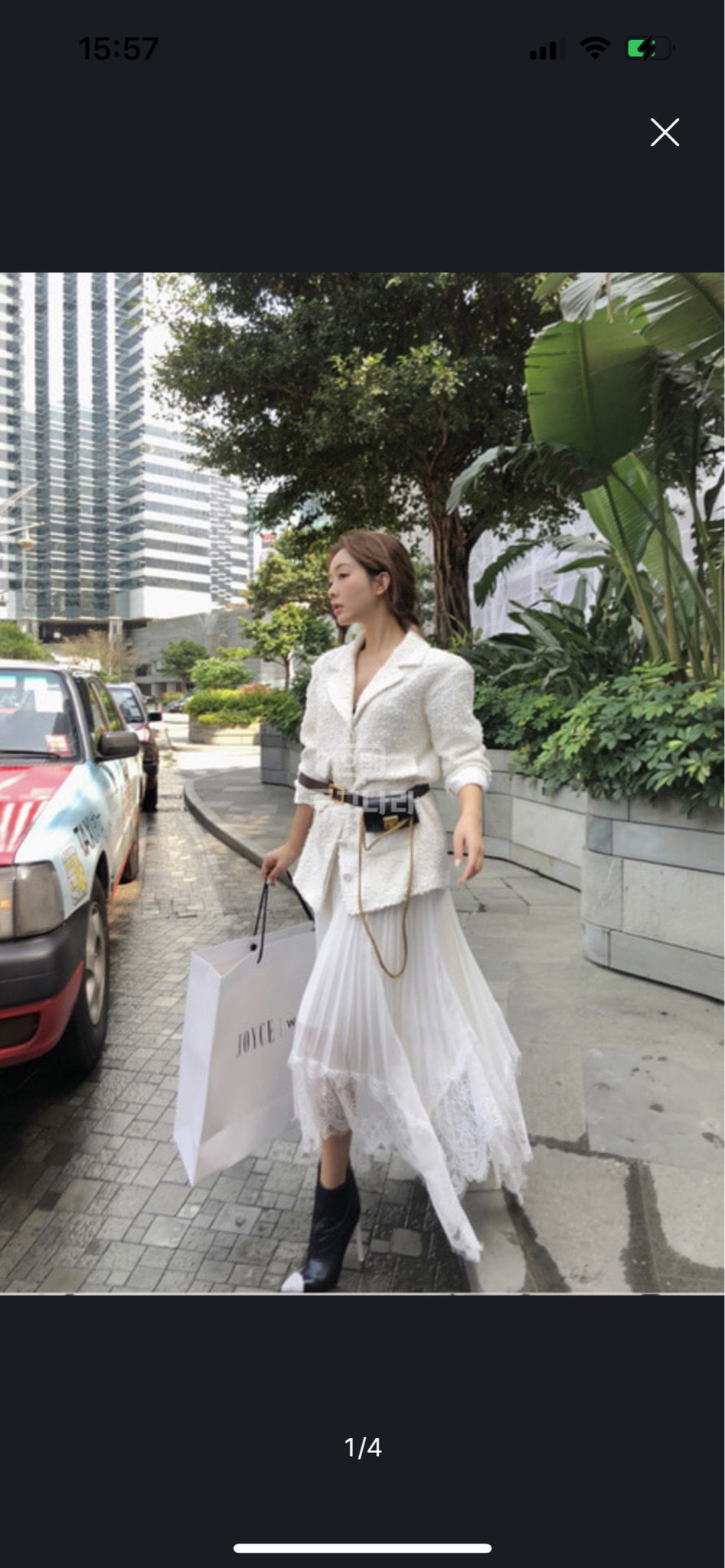 손가영 화이트코디세트