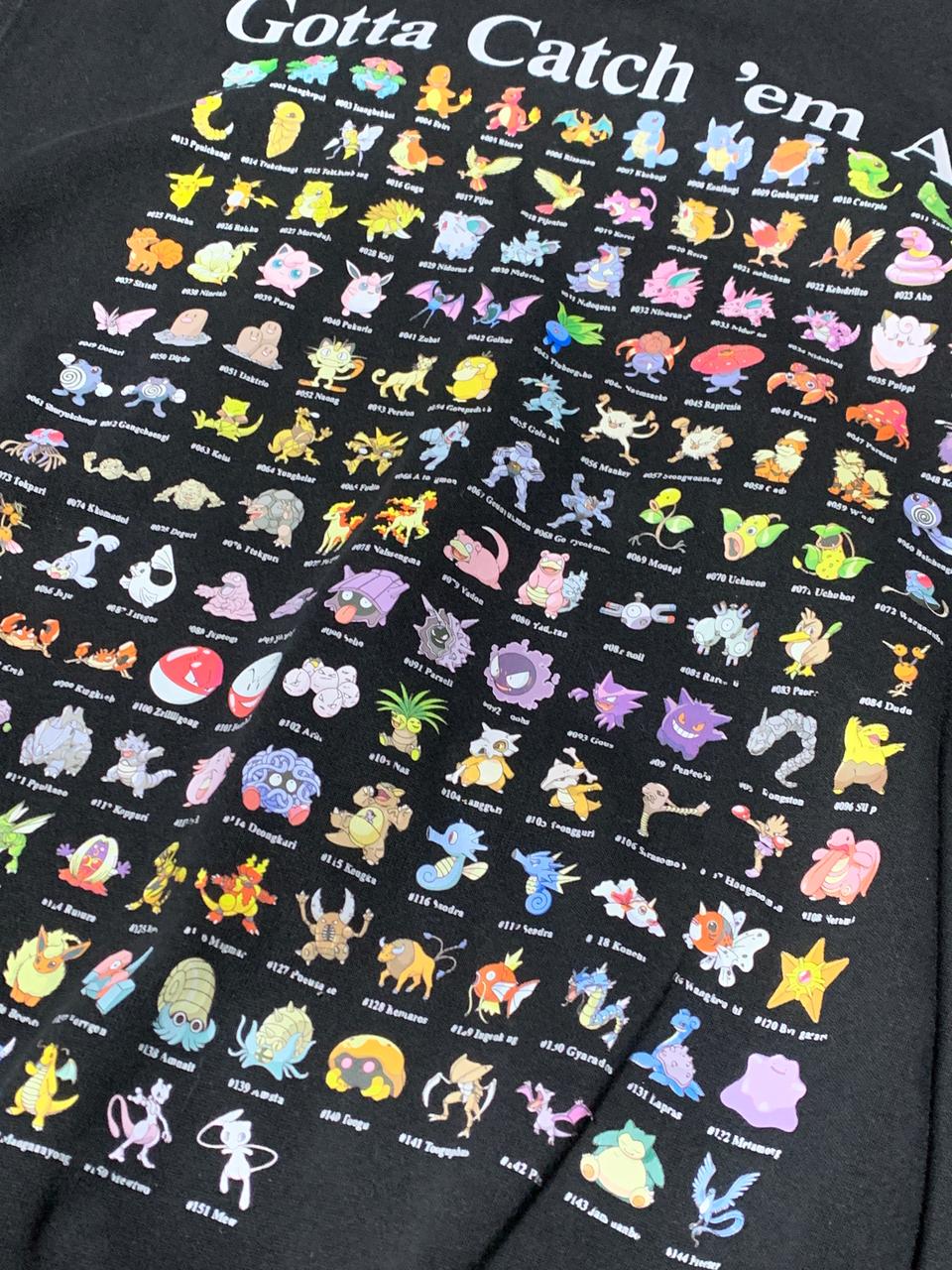[L] 디스이즈네버댓 X 포켓몬 151마리 관동도감 후드티