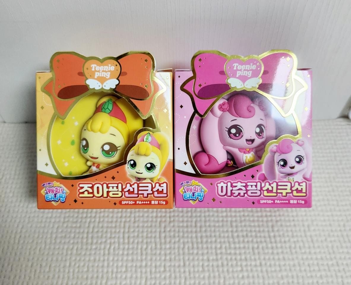 캐치티니핑 조아핑 하츄핑 선쿠션 선팩트