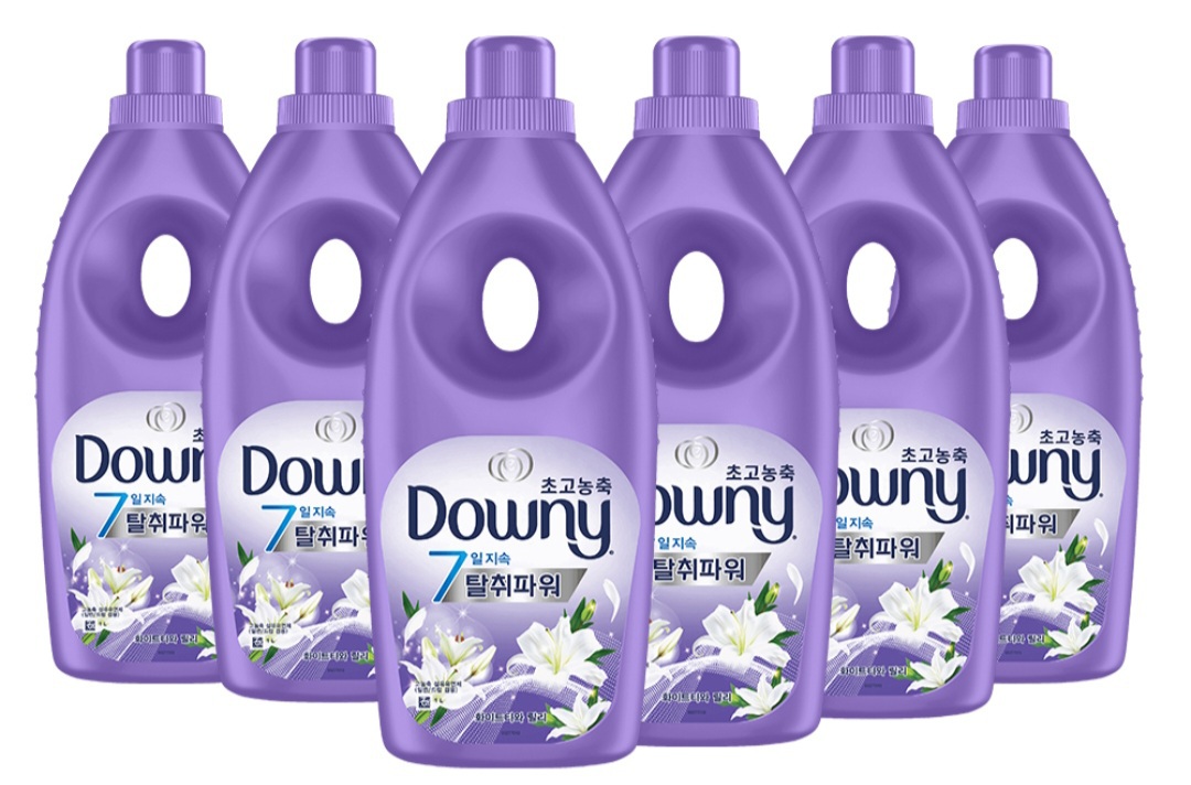오늘만)다우니 섬유유연제 6개