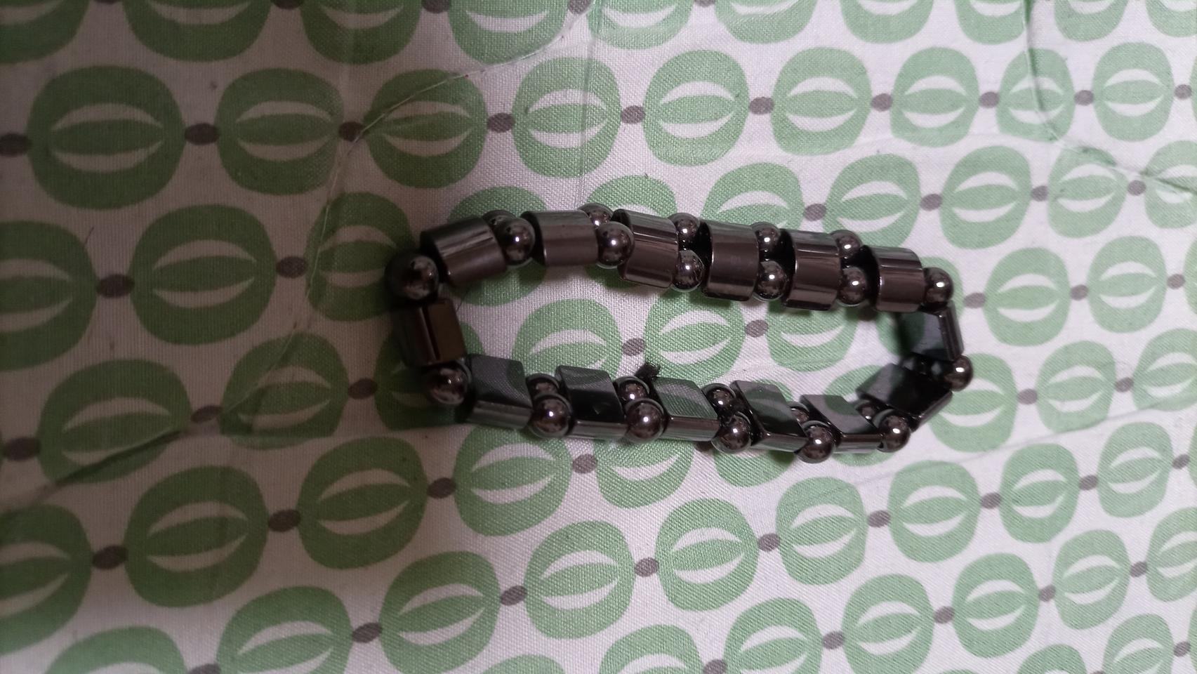 사각구슬자석팔찌 2개한셋 여성