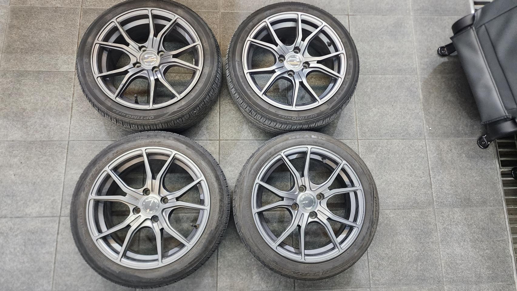 벨센 m103 15인치 6.5j pcd100 휠타 판매합니다.