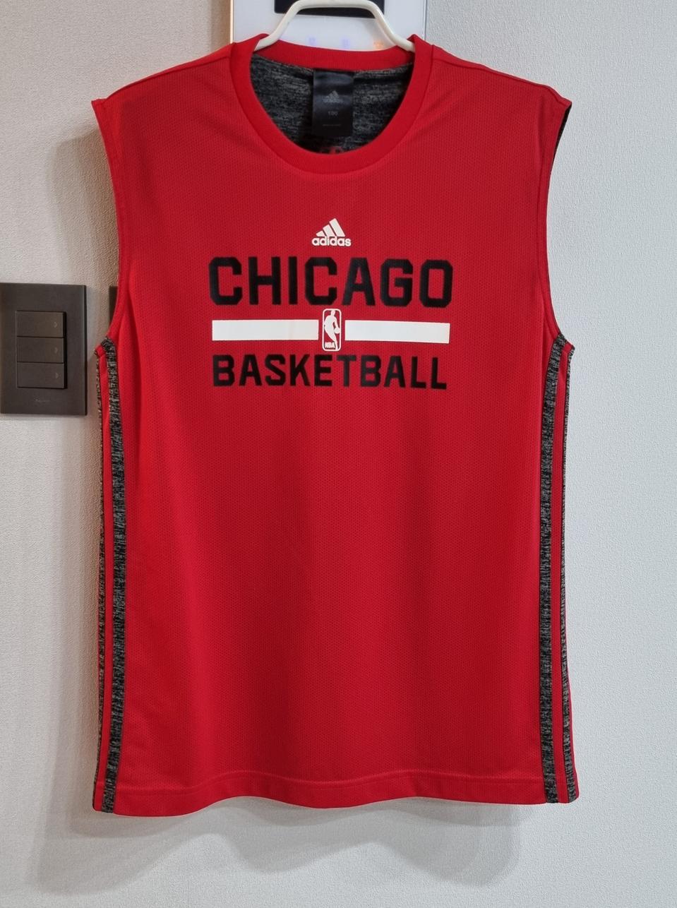 남/ 아디다스 시카고 NBA 농구나시 농구티/ 100