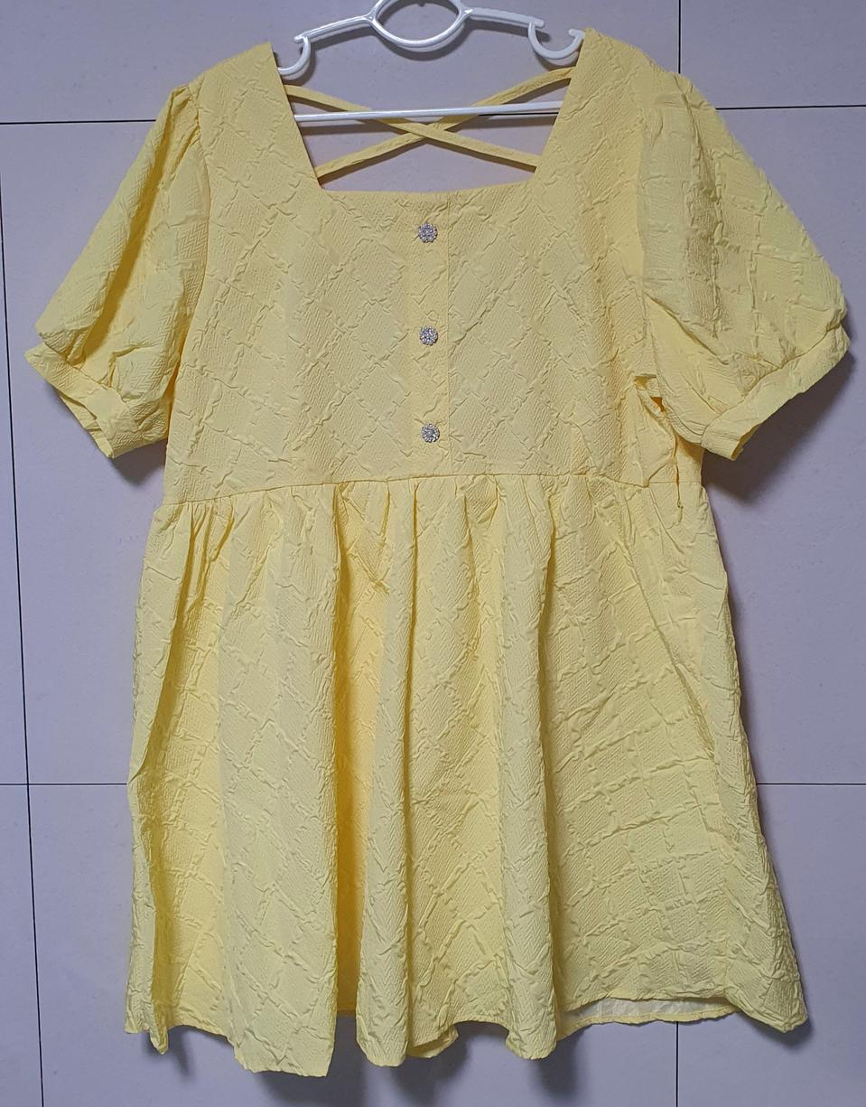 (새상품)빅사즈 롱티 원피스 4xl