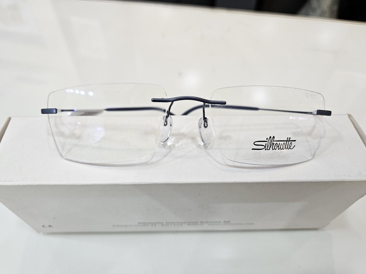 실루엣 안경 블루 이재용안경