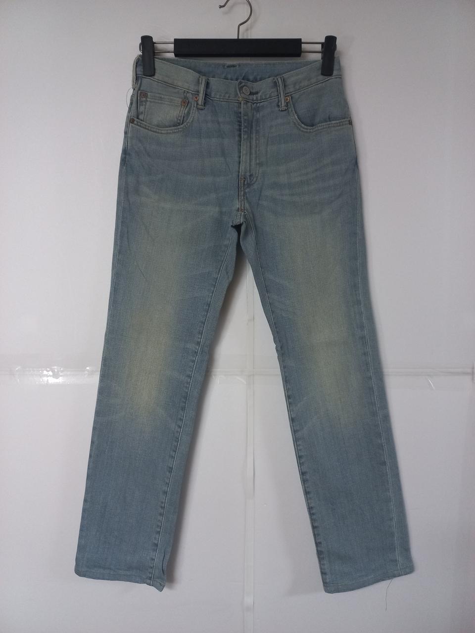 30)리바이스 551 가죽패치 워싱 스판 135주년기념 일자청바지