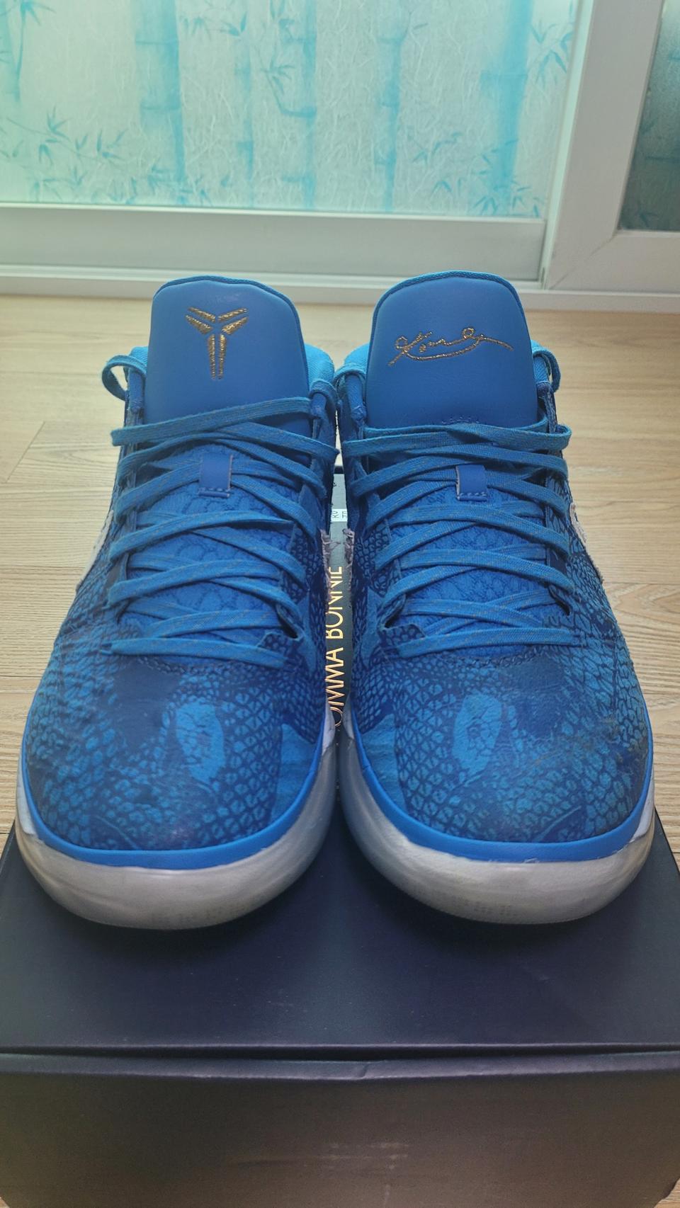 정품 나이키 코비 AD 더마 드로잔 블루 AQ2721-900 사이즈 41