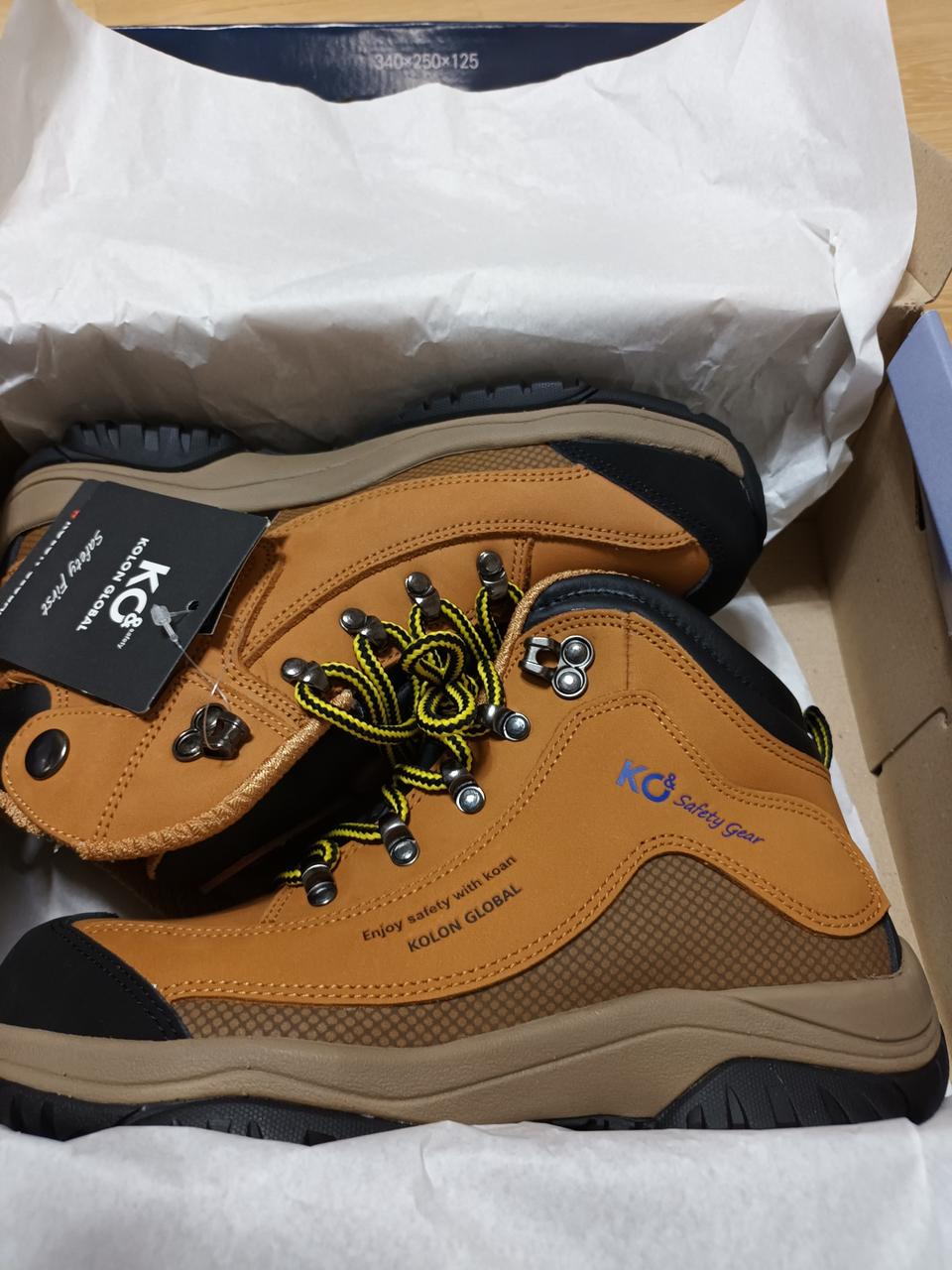 코오롱안전화 *방수 260 지퍼식 F-75