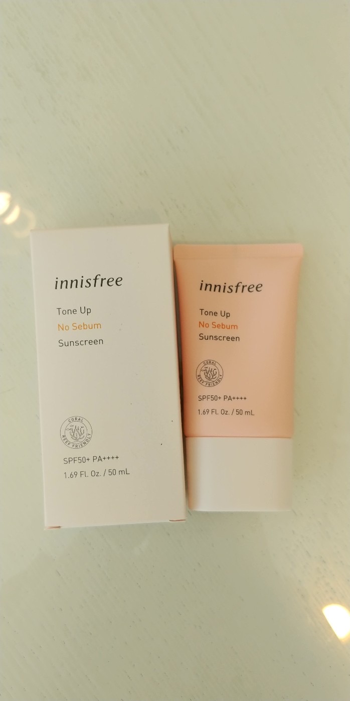 이니스프리 톤업 노세범 선크림 50ml 구버전