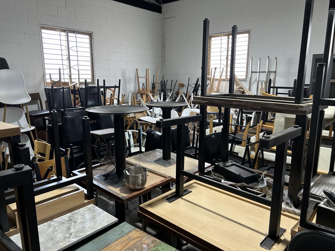 카페, 식당 각종 의자, 테이블, 그릇, 제빙기 등 주방집기 판매