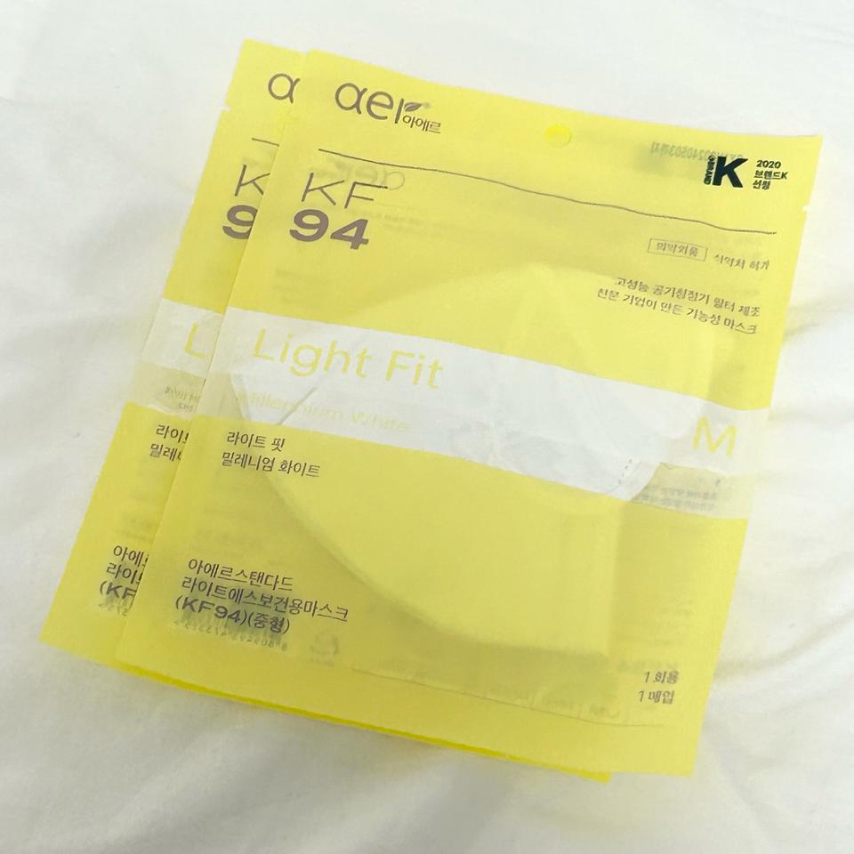 (새상품)아에르 2개+비말 8개+KF94 마스크 21개